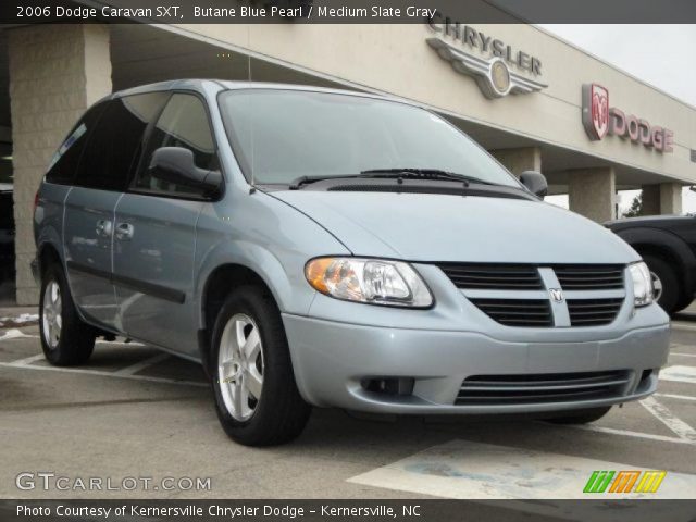 2006 Dodge Caravan SXT in Butane Blue Pearl