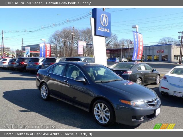2007 Acura TSX Sedan in Carbon Gray Pearl