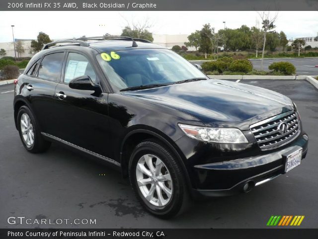 2006 Infiniti FX 35 AWD in Black Obsidian