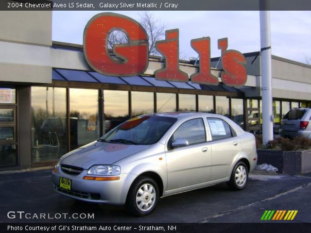 2004 Chevrolet Aveo LS Sedan in Galaxy Silver Metallic