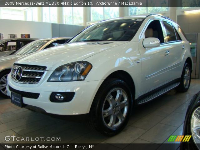 2008 Mercedes-Benz ML 350 4Matic Edition 10 in Arctic White