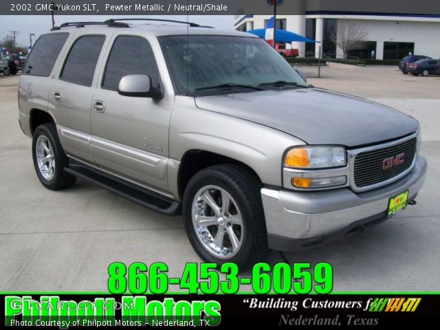 2002 GMC Yukon SLT in Pewter Metallic
