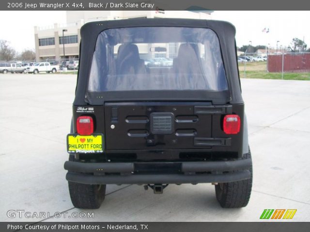 2006 Jeep Wrangler X 4x4 in Black
