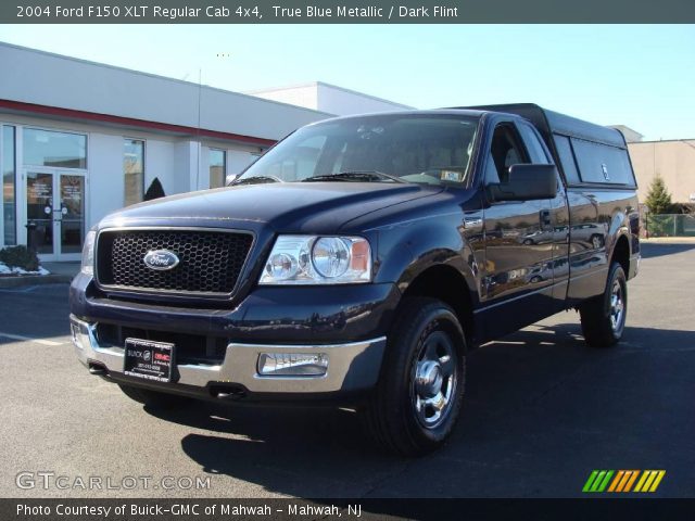 2004 Ford F150 XLT Regular Cab 4x4 in True Blue Metallic