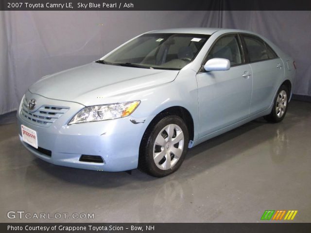 2007 Toyota Camry LE in Sky Blue Pearl