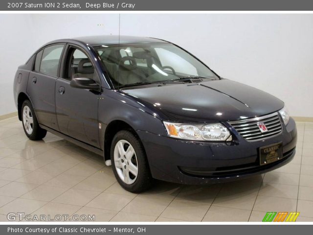 2007 Saturn ION 2 Sedan in Deep Blue