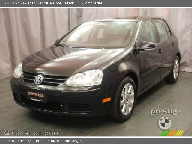 2006 Volkswagen Rabbit 4 Door in Black Uni