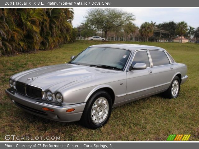 2001 Jaguar XJ XJ8 L in Platinum Silver Metallic