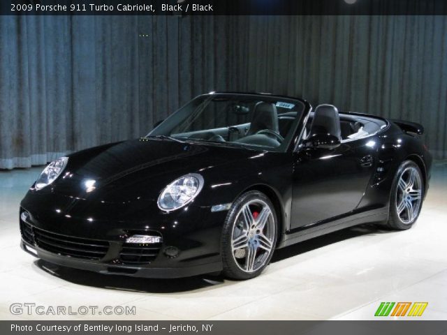 2009 Porsche 911 Turbo Cabriolet in Black