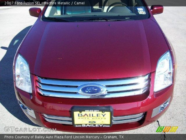 2007 Ford Fusion SEL in Redfire Metallic