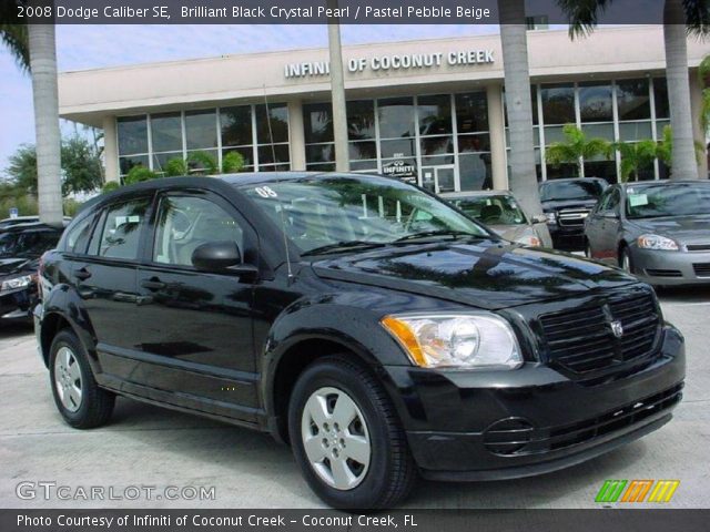 2008 Dodge Caliber SE in Brilliant Black Crystal Pearl