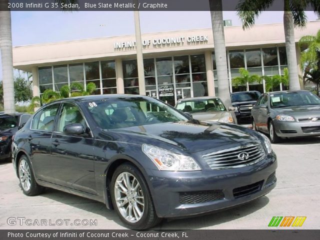 2008 Infiniti G 35 Sedan in Blue Slate Metallic