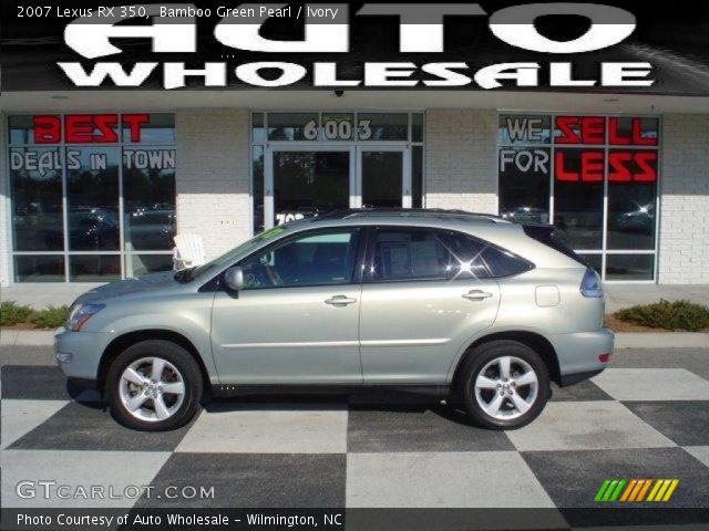 2007 Lexus RX 350 in Bamboo Green Pearl