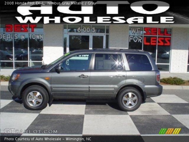 2008 Honda Pilot EX-L in Nimbus Gray Metallic
