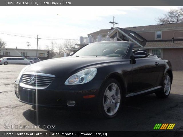 2005 Lexus SC 430 in Black Onyx