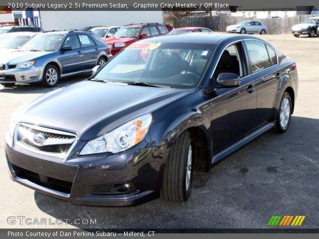 2010 Subaru Legacy 2.5i Premium Sedan in Graphite Gray Metallic