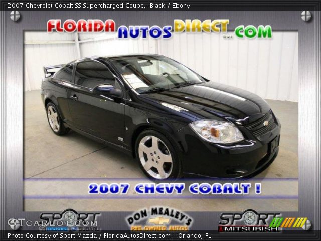 2007 Chevrolet Cobalt SS Supercharged Coupe in Black