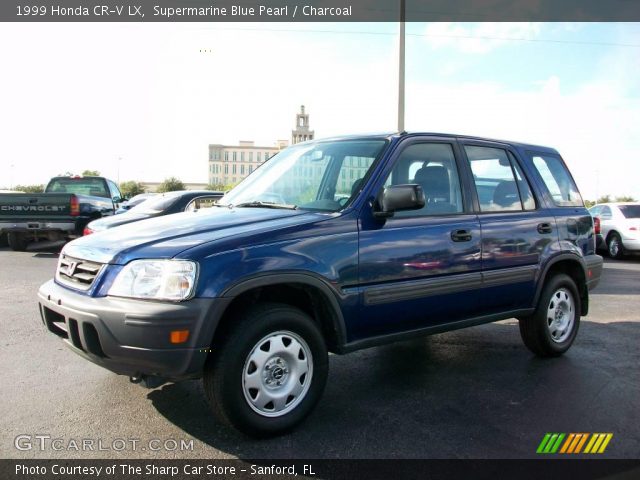 1999 Honda CR-V LX in Supermarine Blue Pearl