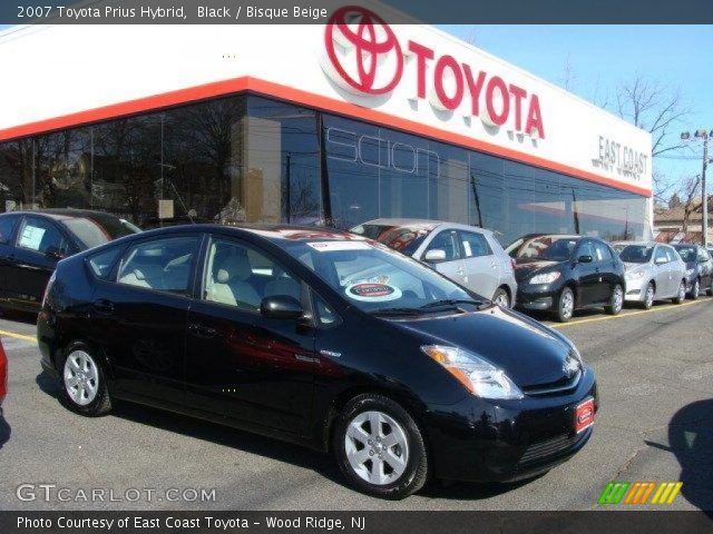 2007 Toyota Prius Hybrid in Black