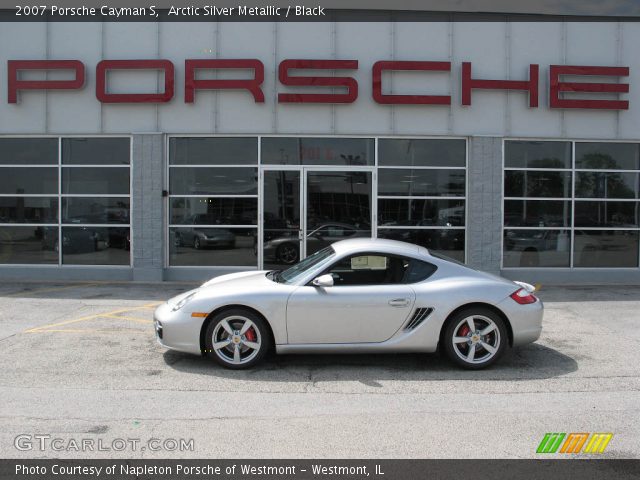 2007 Porsche Cayman S in Arctic Silver Metallic