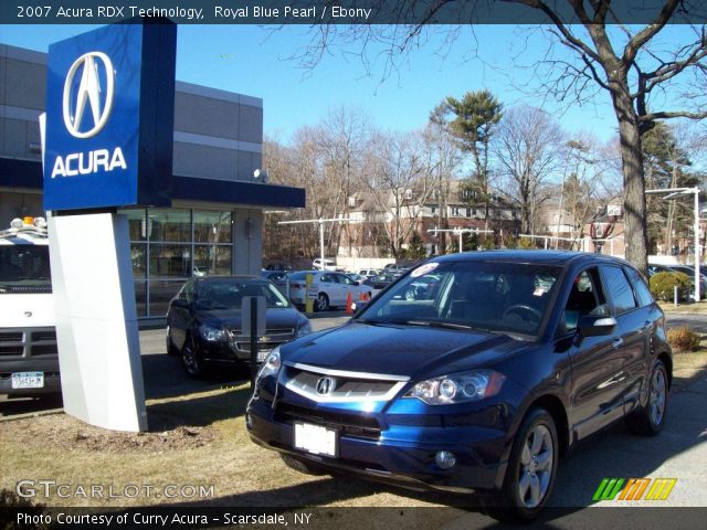 2007 Acura RDX Technology in Royal Blue Pearl