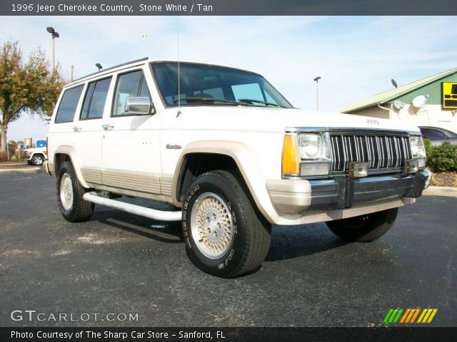 1996 Jeep Cherokee Country in Stone White