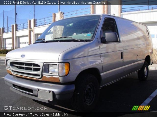 2001 Ford E Series Van E150 Cargo in Silver Metallic
