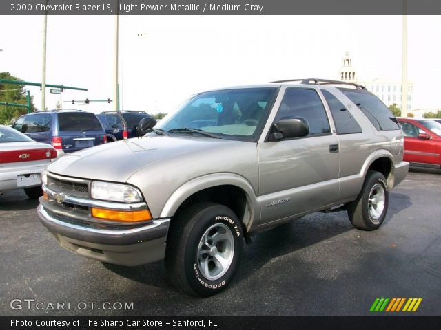2000 Chevrolet Blazer LS in Light Pewter Metallic