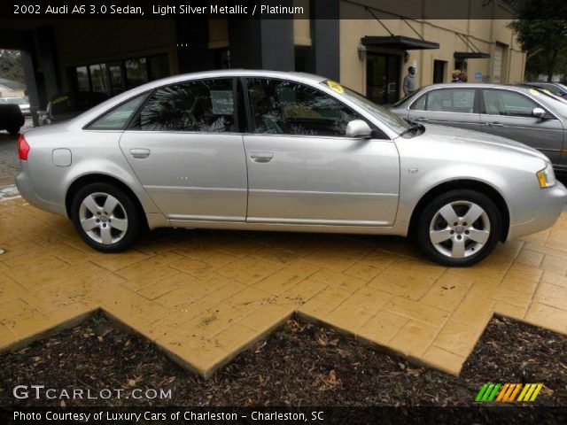 2002 Audi A6 3.0 Sedan in Light Silver Metallic