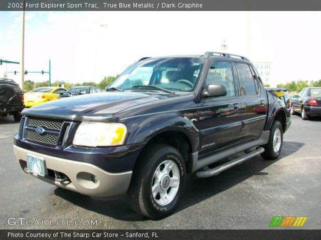 2002 Ford Explorer Sport Trac  in True Blue Metallic