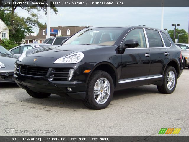 2008 Porsche Cayenne S in Basalt Black Metallic