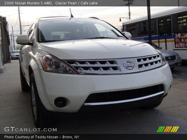 2006 Nissan Murano S AWD in Glacier Pearl