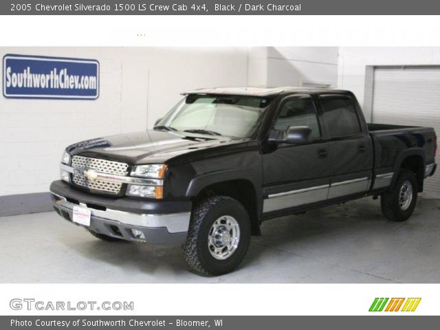 2005 Chevrolet Silverado 1500 LS Crew Cab 4x4 in Black