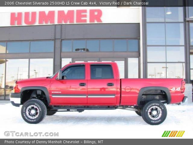 2006 Chevrolet Silverado 2500HD LS Crew Cab 4x4 in Victory Red