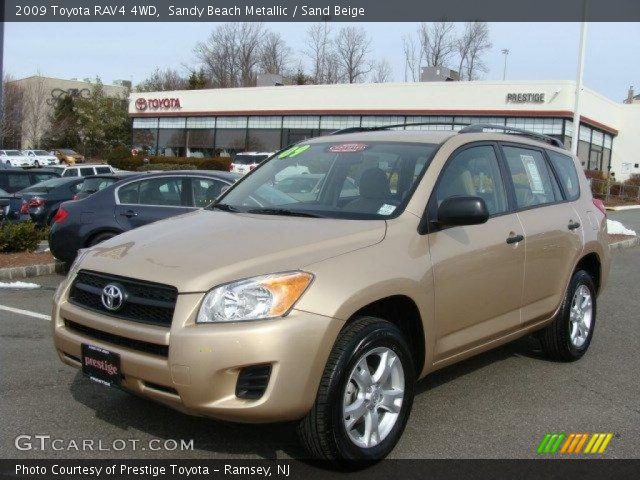 2009 Toyota RAV4 4WD in Sandy Beach Metallic