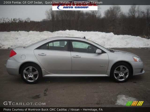 2009 Pontiac G6 GXP Sedan in Quicksilver Metallic