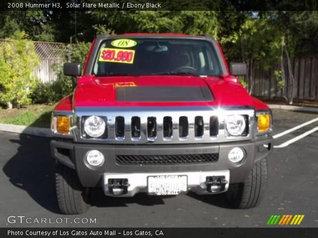 2008 Hummer H3  in Solar Flare Metallic