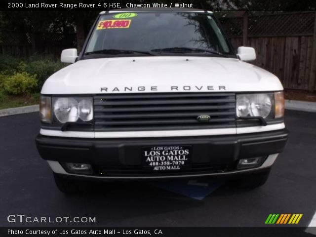 2000 Land Rover Range Rover 4.6 HSE in Chawton White