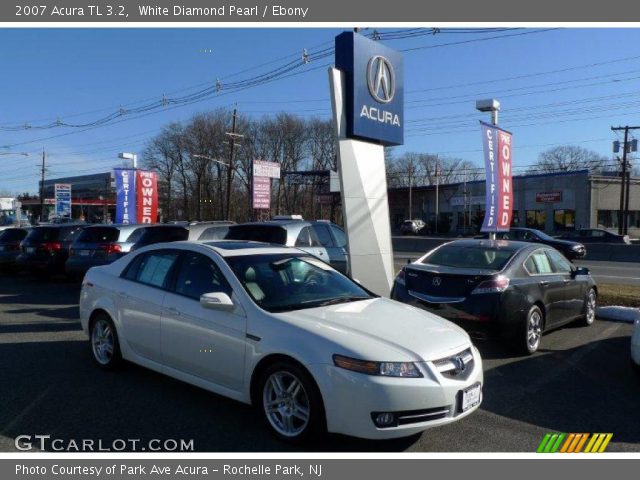 2007 Acura TL 3.2 in White Diamond Pearl
