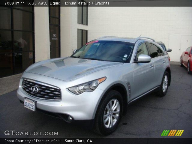 2009 Infiniti FX 35 AWD in Liquid Platinum Metallic