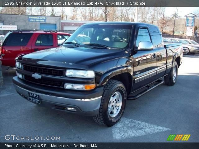 1999 Chevrolet Silverado 1500 LT Extended Cab 4x4 in Onyx Black