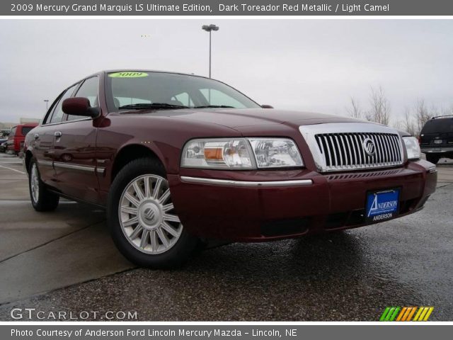 2009 Mercury Grand Marquis LS Ultimate Edition in Dark Toreador Red Metallic