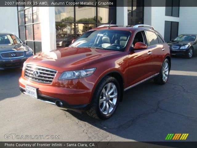 2007 Infiniti FX 35 AWD in Autumn Copper Metallic