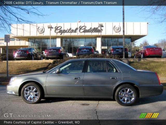 2008 Cadillac DTS Luxury in Titanium Chromaflair