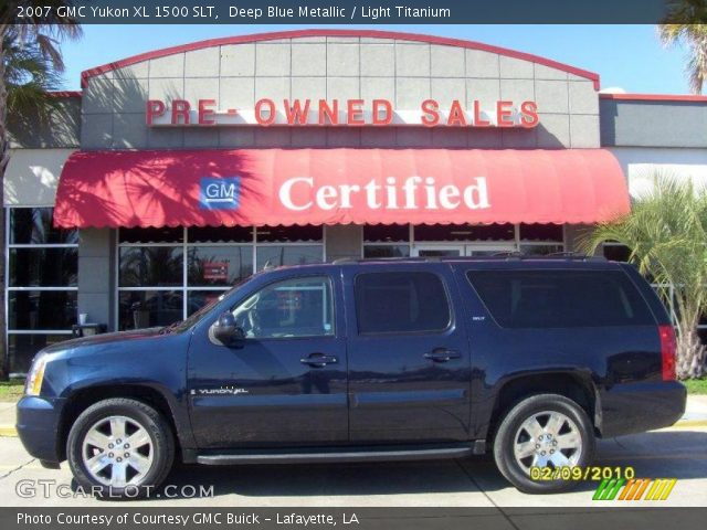 2007 GMC Yukon XL 1500 SLT in Deep Blue Metallic