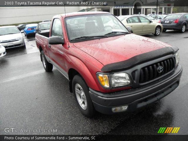2003 Toyota Tacoma Regular Cab in Radiant Red