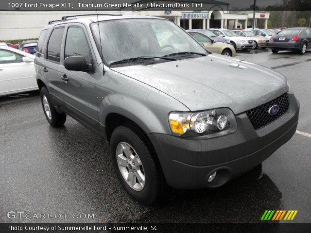 2007 Ford Escape XLT in Titanium Green Metallic