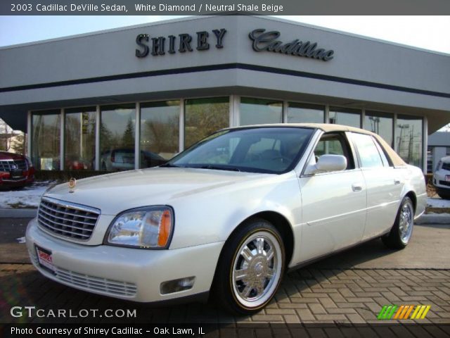 2003 Cadillac DeVille Sedan in White Diamond