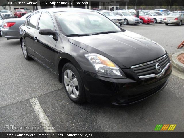 2008 Nissan Altima 2.5 S in Super Black