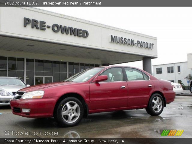 2002 Acura TL 3.2 in Firepepper Red Pearl